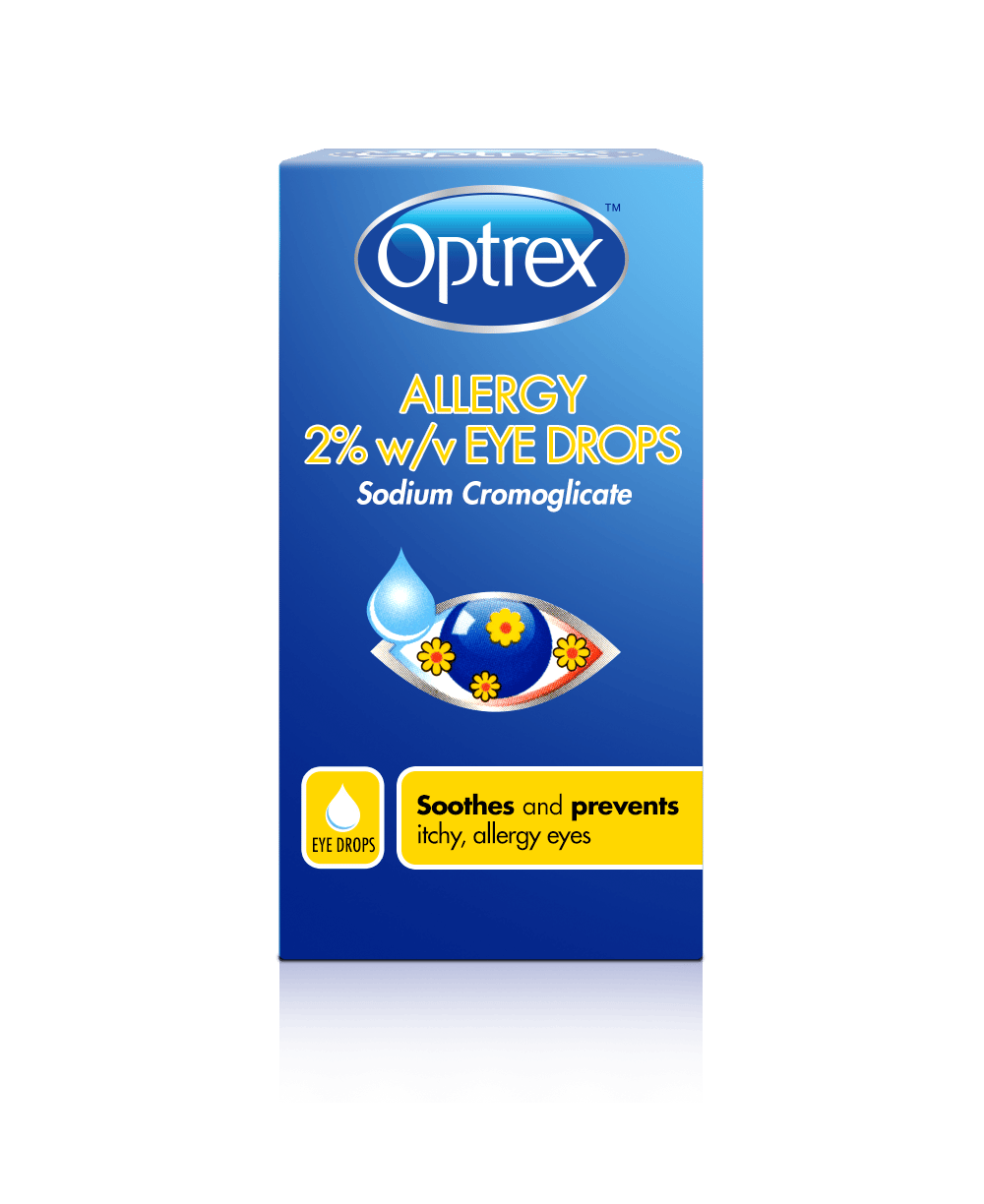 Suffering with eye allergies? Optrex allergy eye drops can help