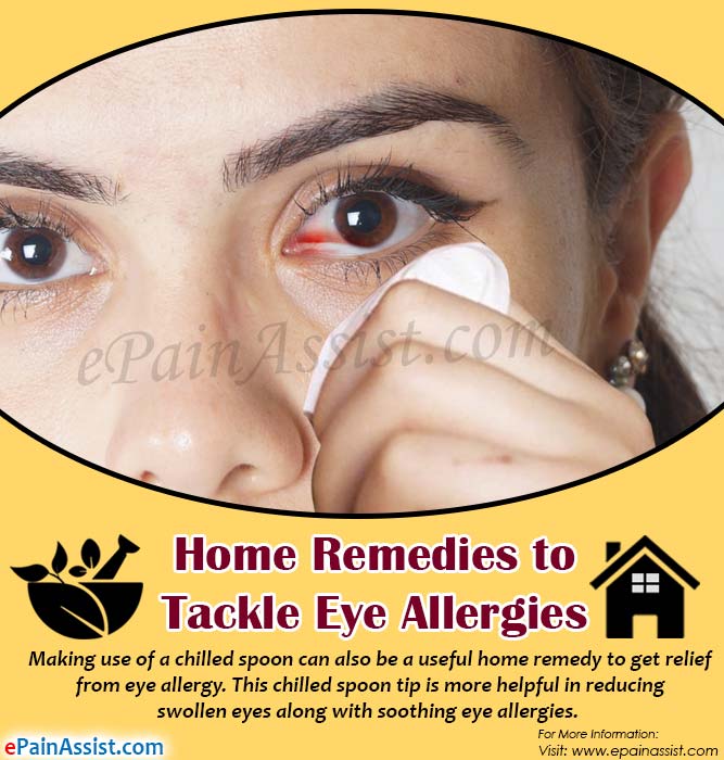 Swollen Eyes Due To Allergies Home Remedies