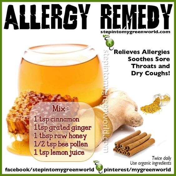 THE BEST ALLERGY/COUGH/SORE THROAT REMEDY! Forget " over the counter ...