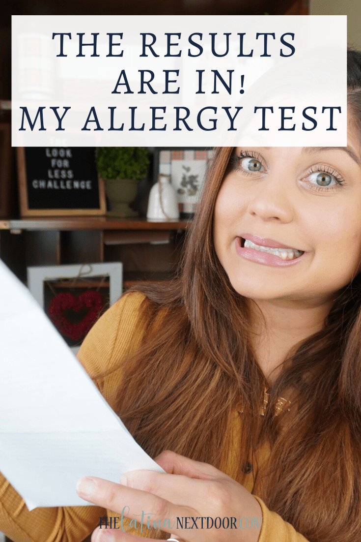 The results are in! Allergy Testing
