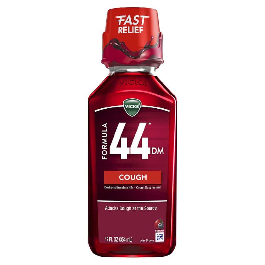 Vicks 44 Dm Cough Liquid Berry Berry Flavor