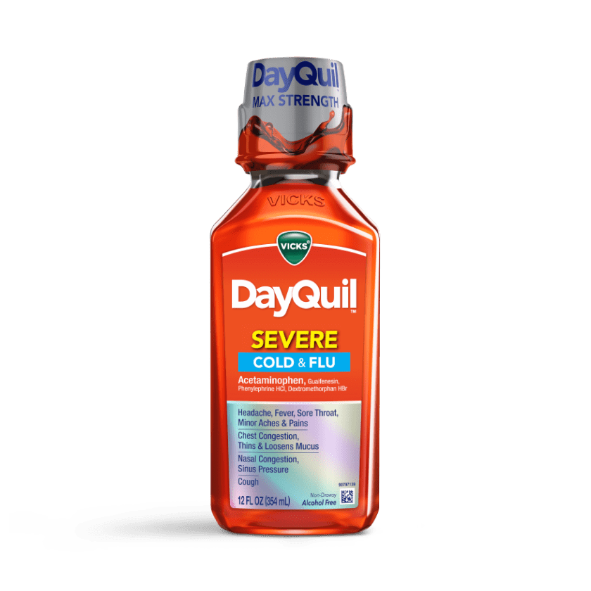 Vicks DayQuil SEVERE Cold & Flu Relief Liquid