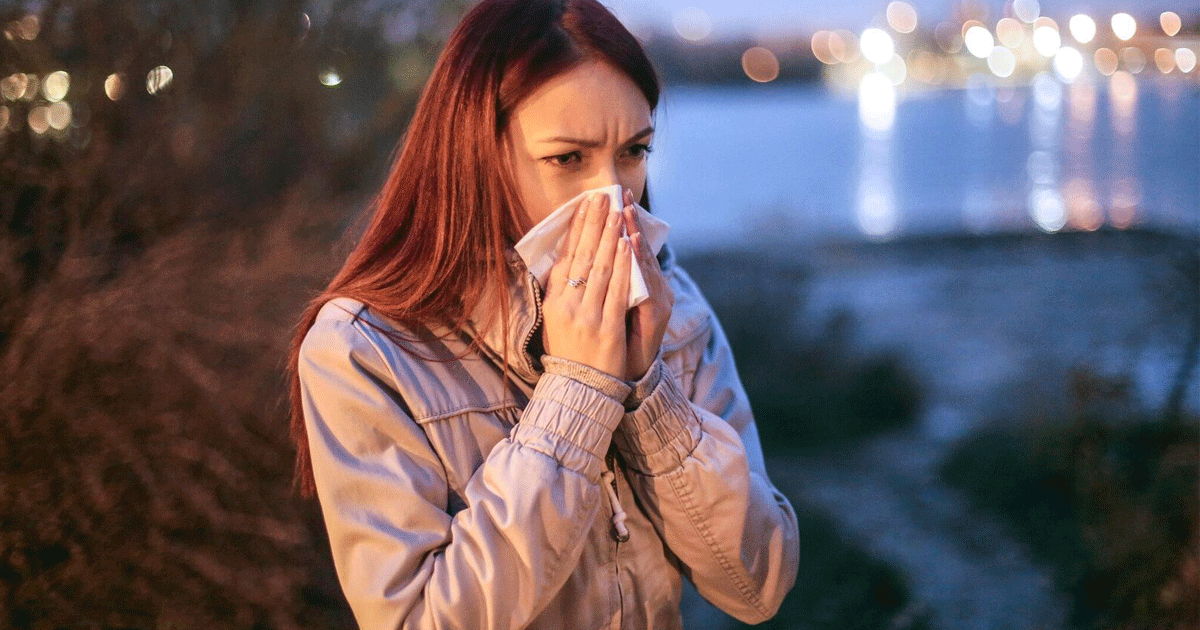 Why do my allergies get worse at night?