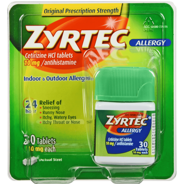 Zyrtec® Allergy 10 mg Tablets