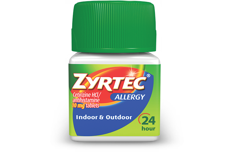 ZYRTEC® Tablets for Allergy Symptom Relief
